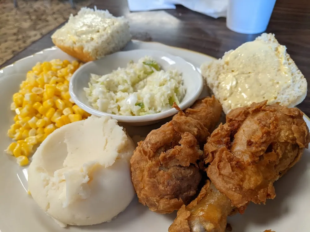 Fried Chicken Legs Lunch